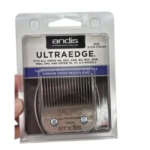 Andis Detachable Clipper Blade Size 3 3/4 FC  #64135 New In Package